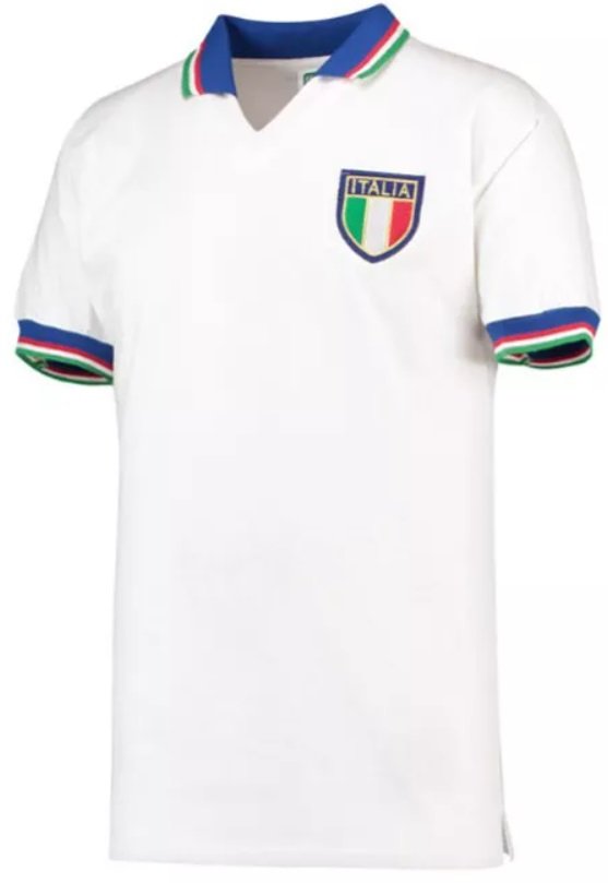 Camisa II Seleção da Itália 1982 Retro
